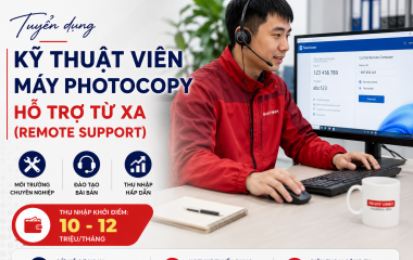 Hà Nội - Tuyển dụng Kỹ Thuật Viên hỗ trợ từ xa